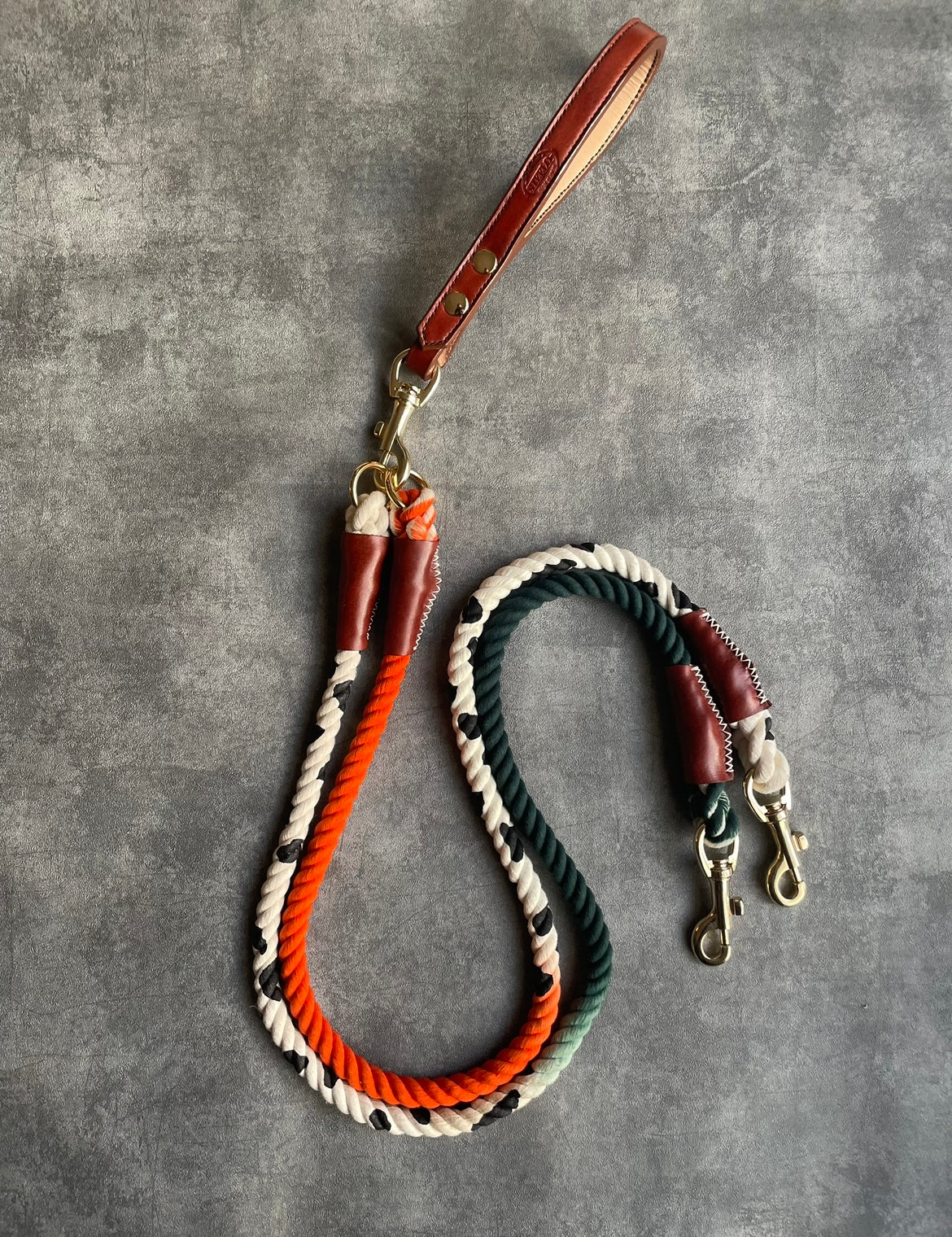 GRADATION Cow pattern ROPE LEAD single item