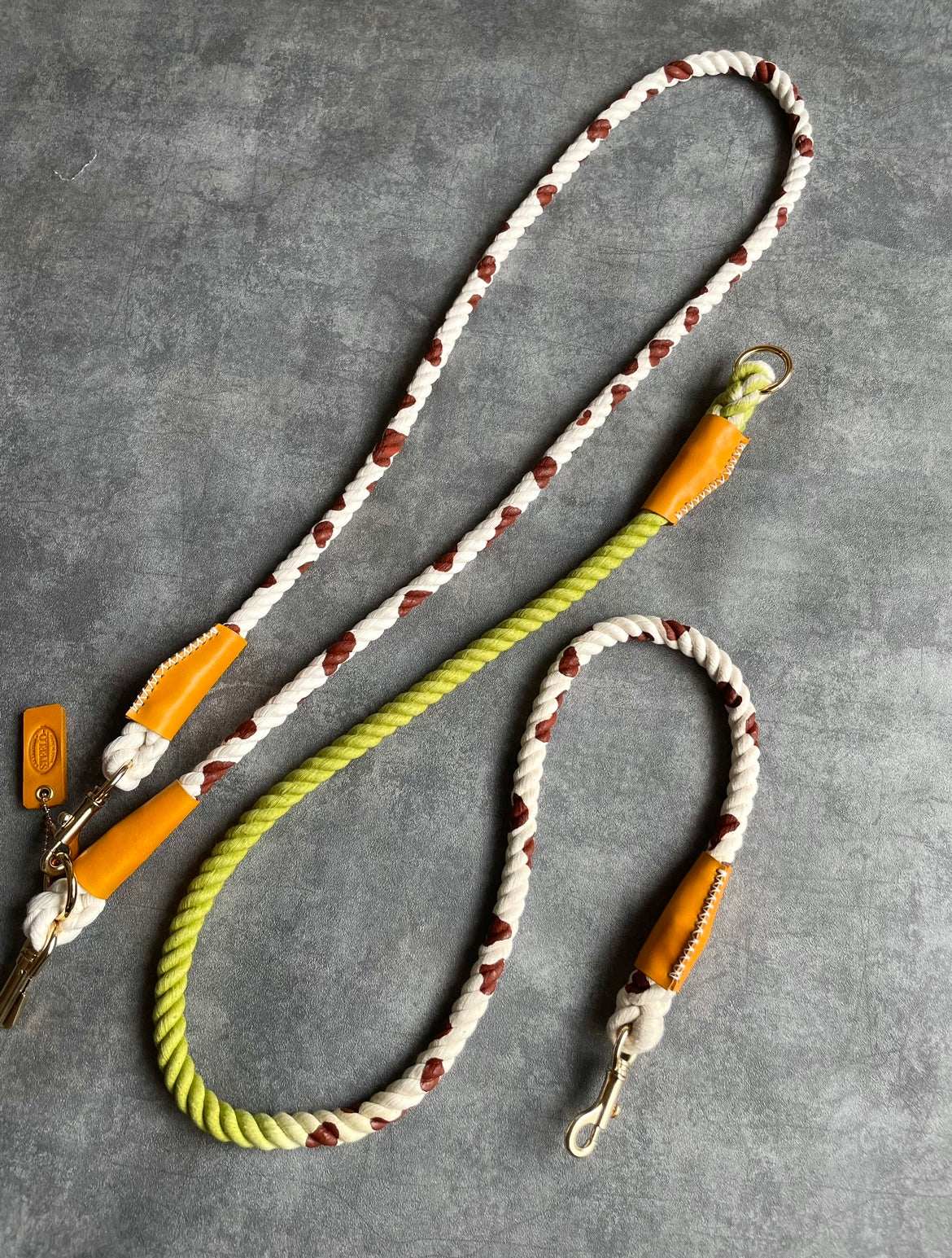 Cow pattern ROPE SHOULDER STRAP