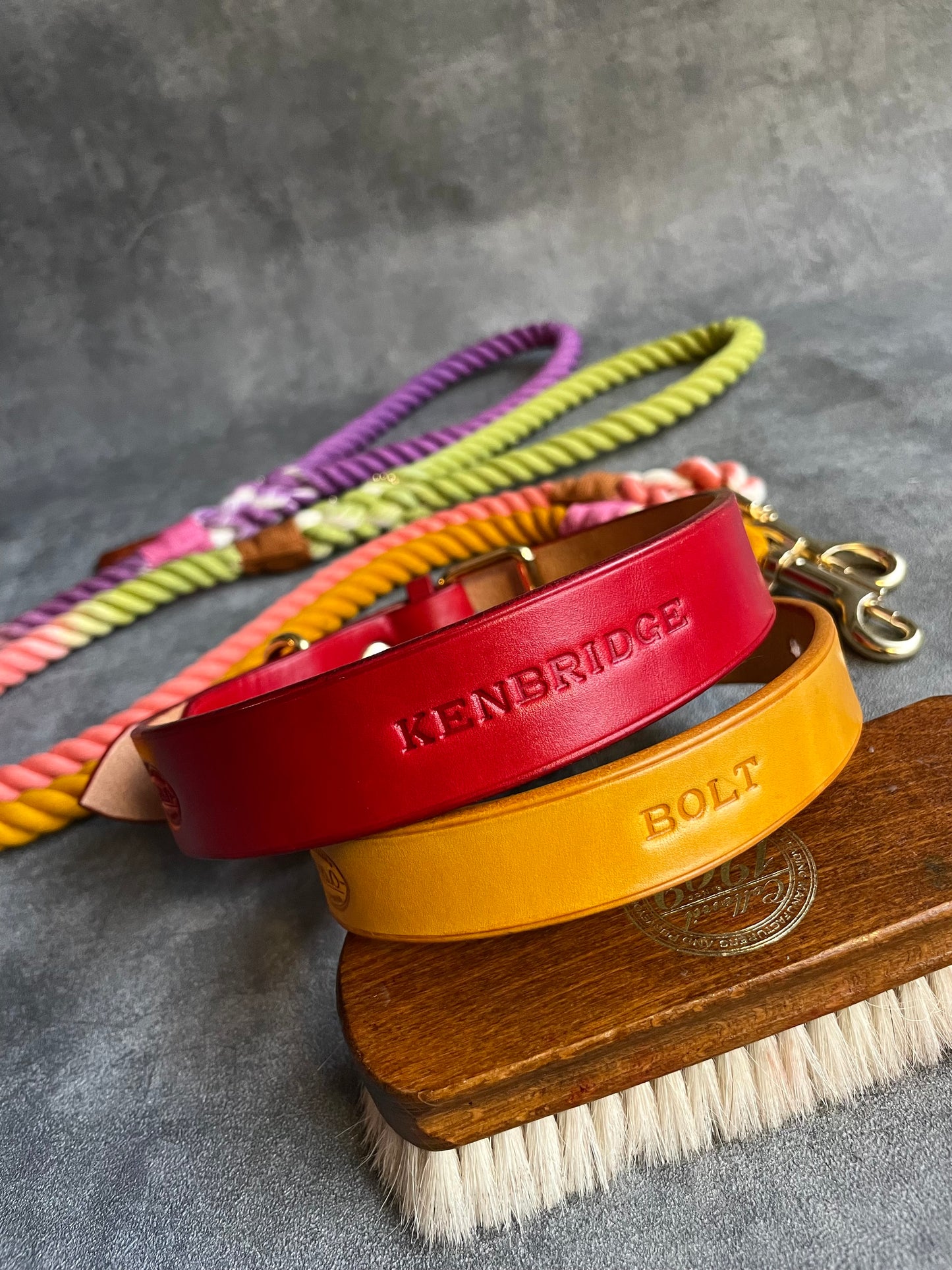 SIMPLE LEATHER COLLAR/全22色