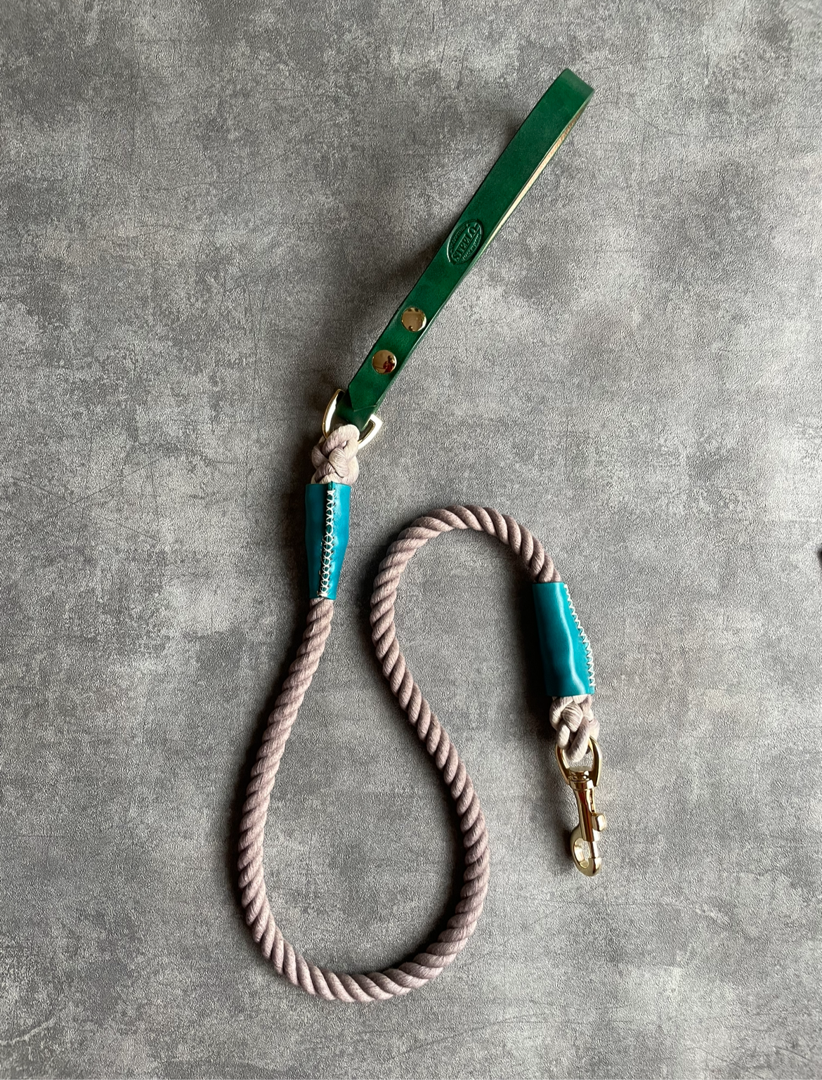 CUSTOM LEATHER ROPE LEAD