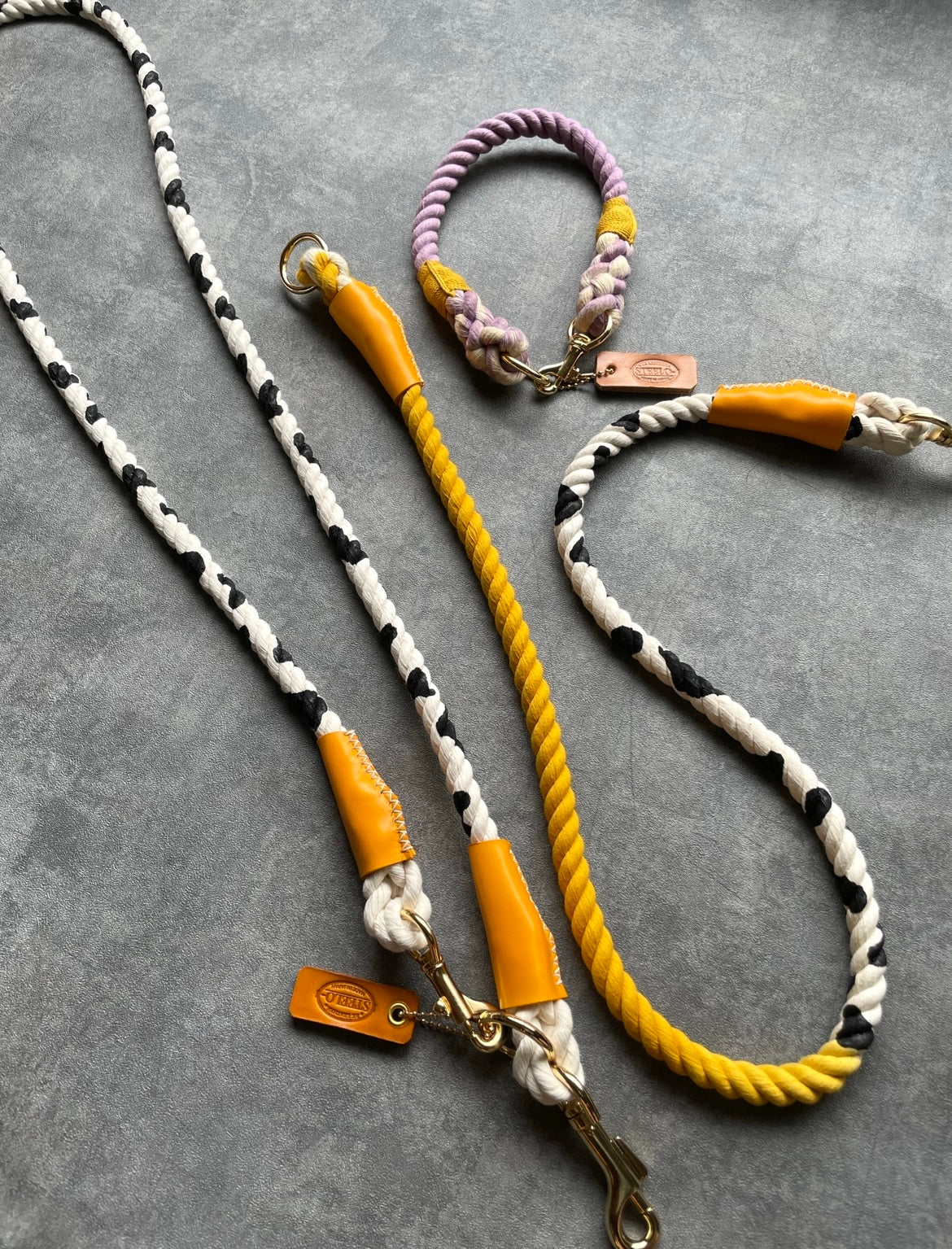 Cow pattern ROPE SHOULDER STRAP