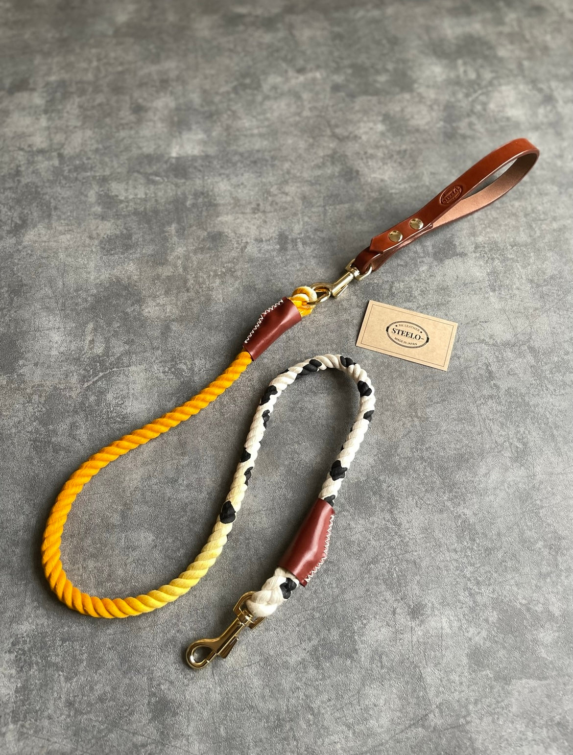GRADATION Cow pattern ROPE LEAD single item