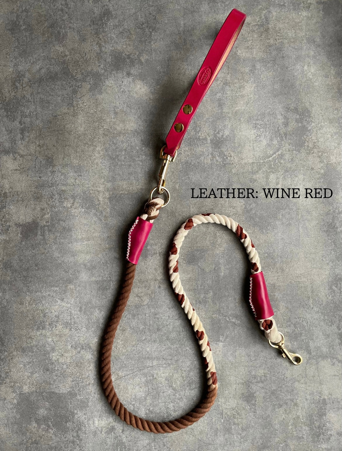 GRADATION Cow pattern ROPE LEAD single item