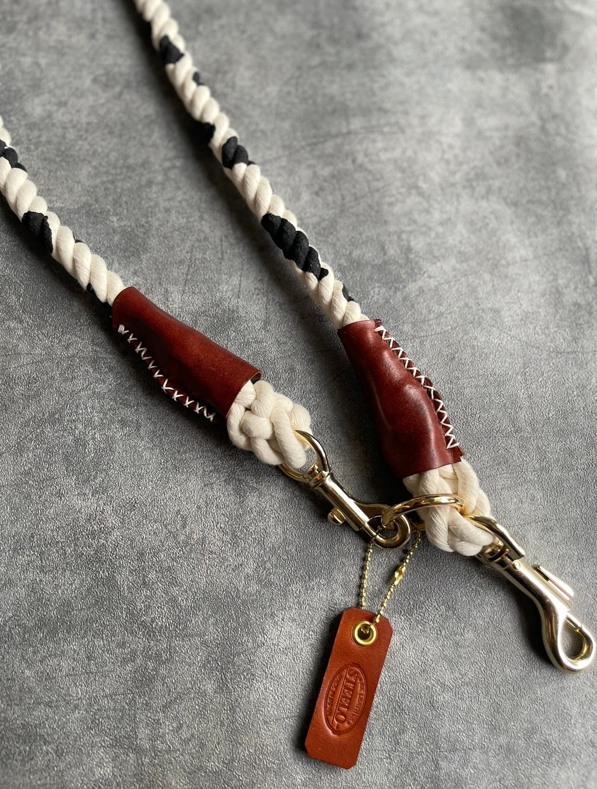 牛柄 ROPE SHOULDER STRAP/太さ12mm