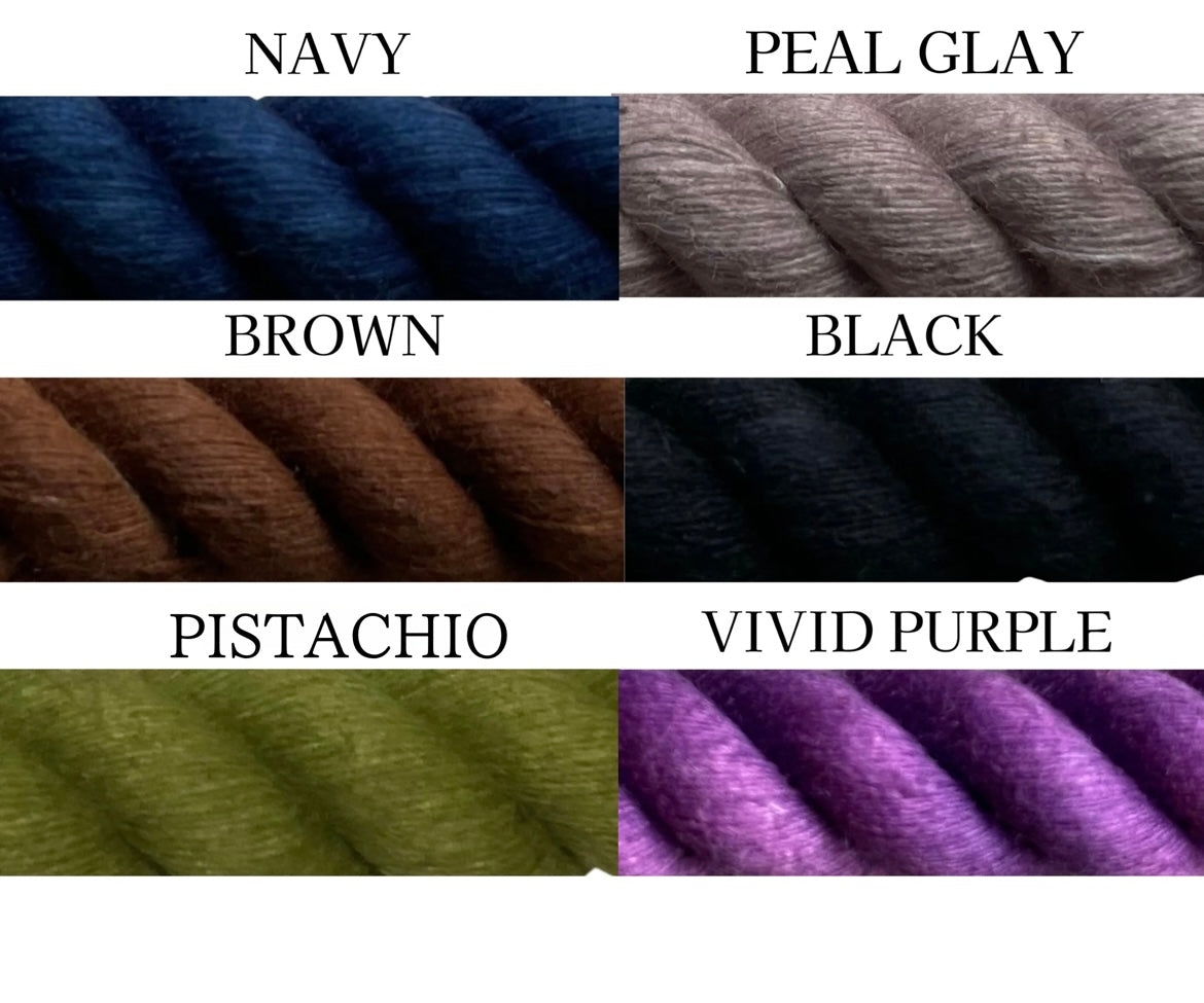 CUSTOM CASUAL Cow pattern ROPE LEAD