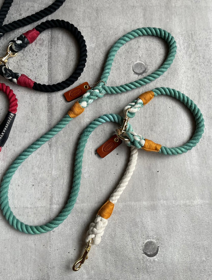 CASUAL ROPE LEAD / ORIGINAL EMERALD GREEN GRADATION