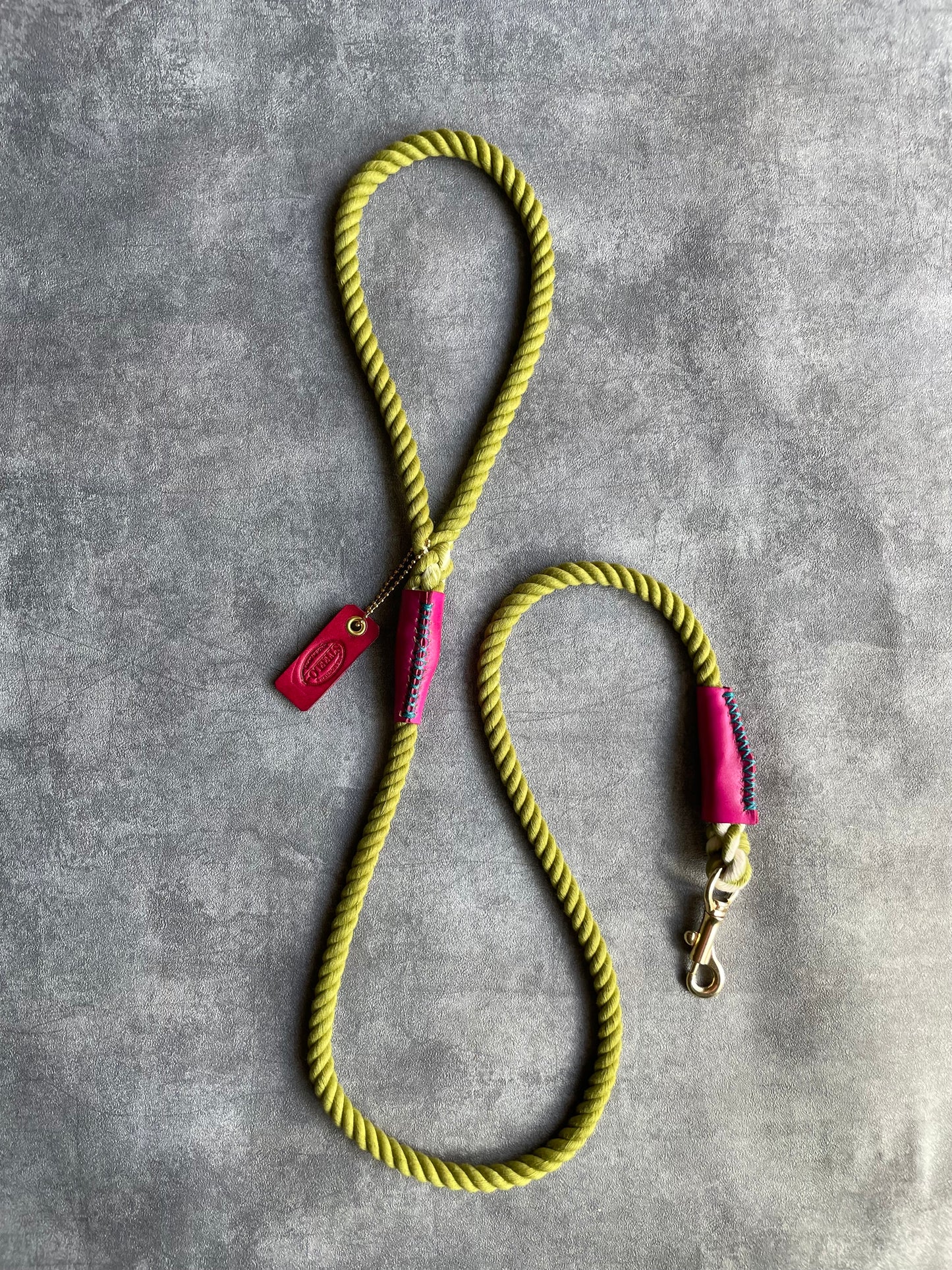 CASUAL ROPE LEAD/PISTACHIO/太さ9mm/15kg迄