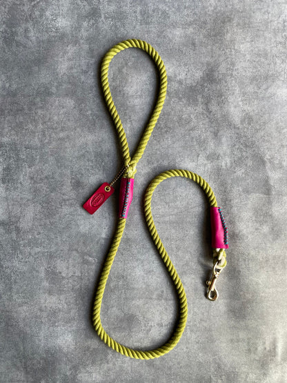 CASUAL ROPE LEAD/PISTACHIO/太さ9mm/15kg迄
