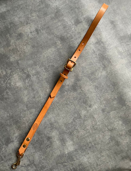 LEATHER SHOULDER STRAP/ナチュラル