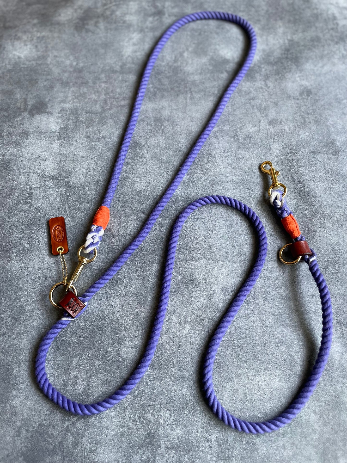 2WAY ROPE LEAD/VIOLET/太さ9mm/15kg迄