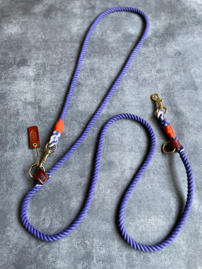2WAY ROPE LEAD/VIOLET/太さ9mm/15kg迄