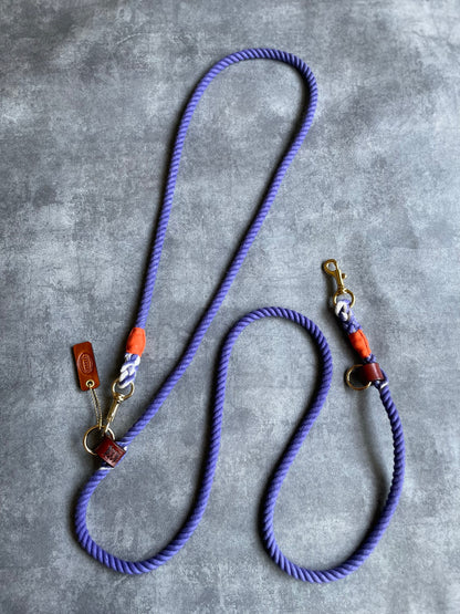 2WAY ROPE LEAD/VIOLET/太さ9mm/15kg迄