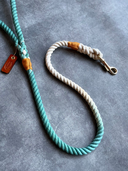 CASUAL ROPE LEAD / ORIGINAL EMERALD GREEN GRADATION