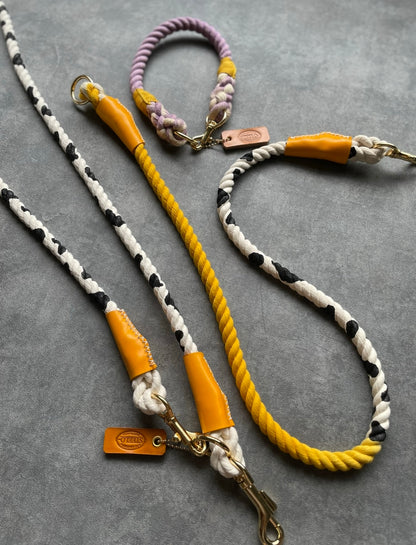 GRADATION Cow pattern ROPE LEAD single item 