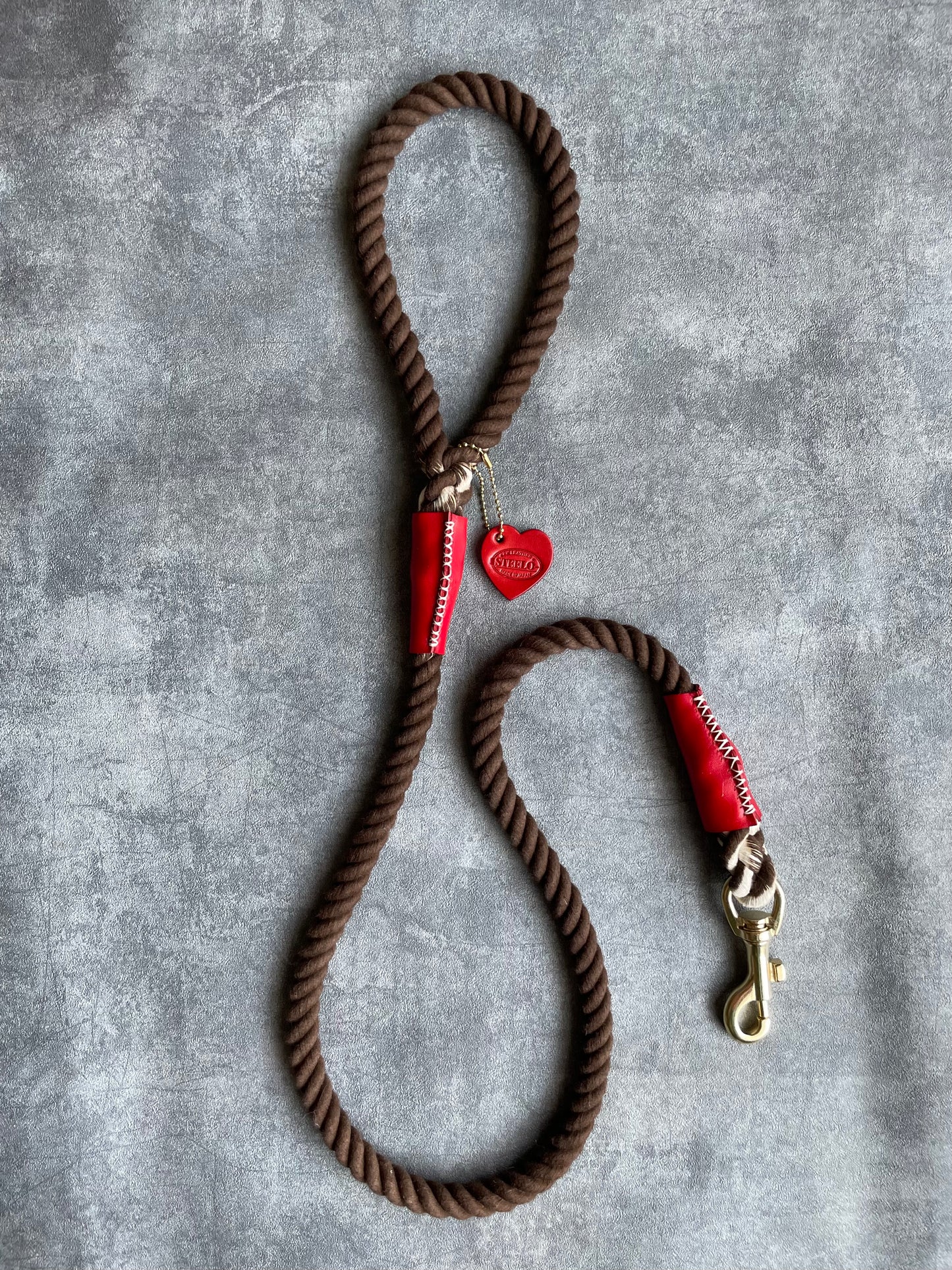 CASUAL ROPE LEAD/ BROWN /太さ12mm/70kg迄