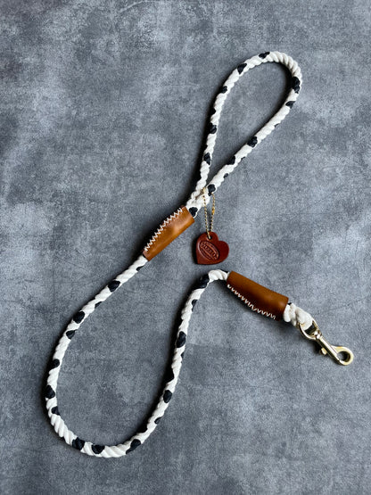牛柄 CASUAL ROPE LEAD/ 太さ9mm/15kg迄