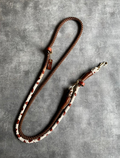 CUSTOM GRADATION 牛柄 2WAY ROPE LEAD