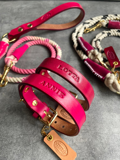 SIMPLE LEATHER COLLAR/全22色