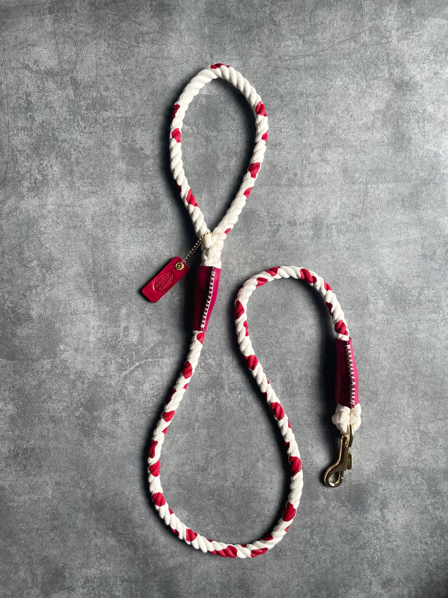 CUSTOM CASUAL 牛柄 ROPE LEAD