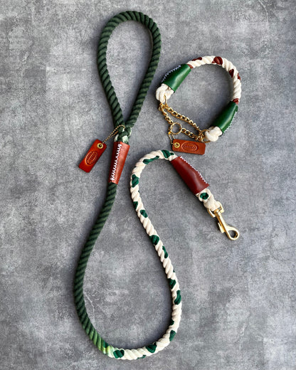 CUSTOM CASUAL 牛柄 ROPE LEAD
