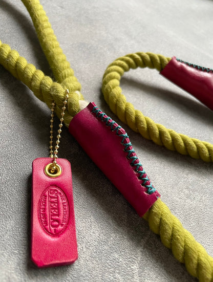 CASUAL ROPE LEAD/PISTACHIO/太さ12mm/20kg迄