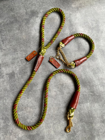 CUSTOM CASUAL 牛柄 ROPE LEAD