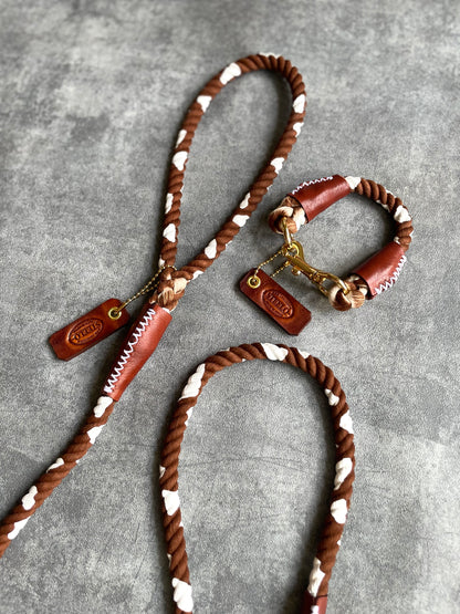 CUSTOM CASUAL 牛柄 ROPE LEAD