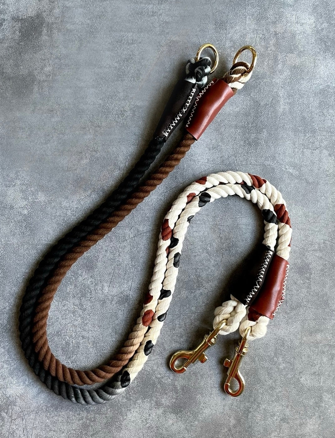 GRADATION Cow pattern ROPE LEAD single item 