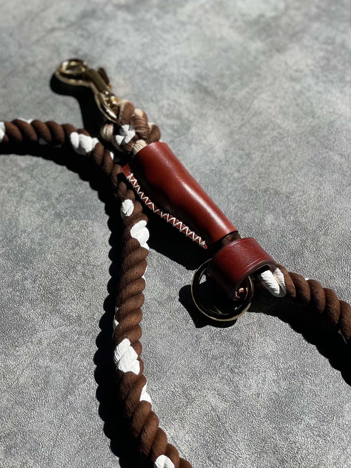 Cow pattern 2WAY ROPE LEAD