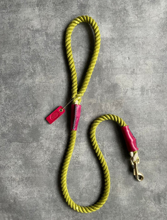 CASUAL ROPE LEAD/PISTACHIO/太さ12mm/20kg迄