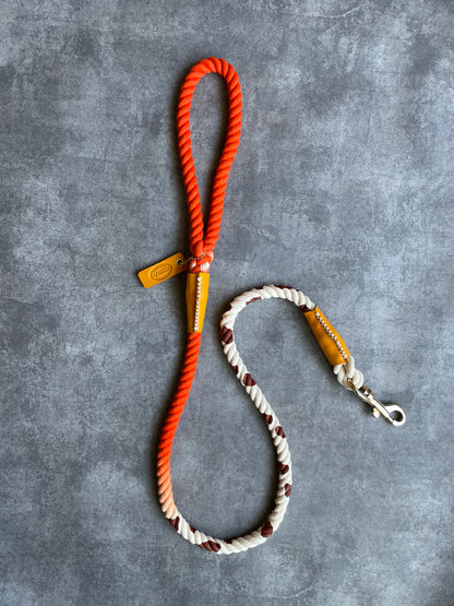 CUSTOM CASUAL Cow pattern ROPE LEAD