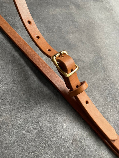 LEATHER SHOULDER STRAP/ナチュラル