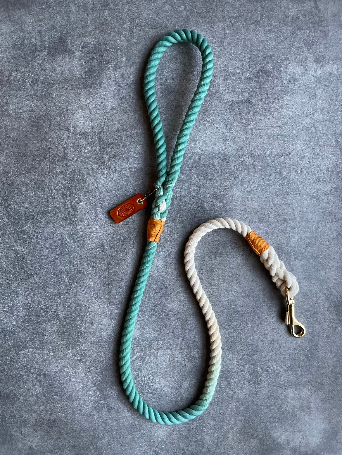 CASUAL ROPE LEAD / ORIGINAL EMERALD GREEN GRADATION