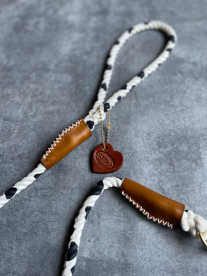 牛柄 CASUAL ROPE LEAD/ 太さ9mm/15kg迄