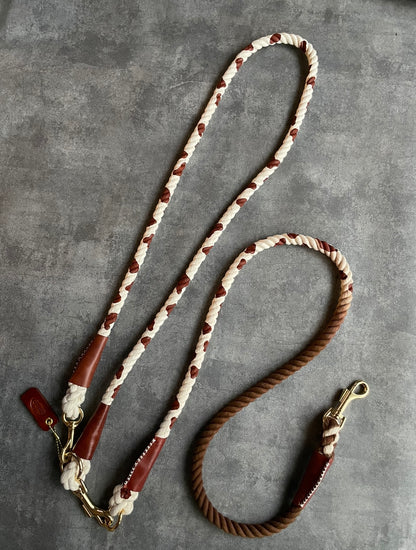 Cow pattern ROPE SHOULDER STRAP