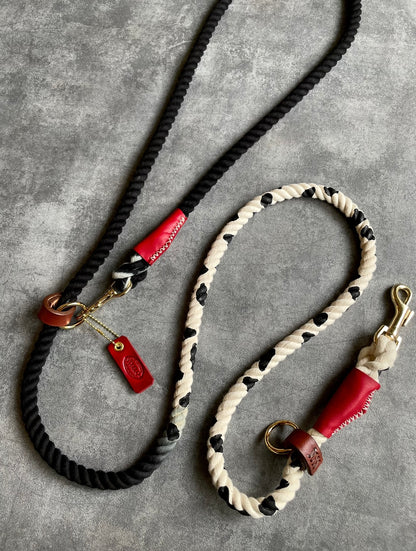 CUSTOM GRADATION 牛柄 2WAY ROPE LEAD