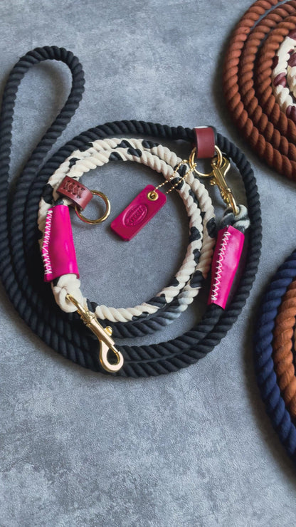 CUSTOM GRADATION 牛柄 2WAY ROPE LEAD